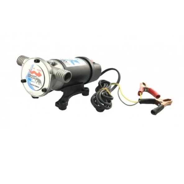 Gross 1 Inc Dıştan Çıkış Mazot ve Sıvı Aktarım Pompası 12 Volt - 2