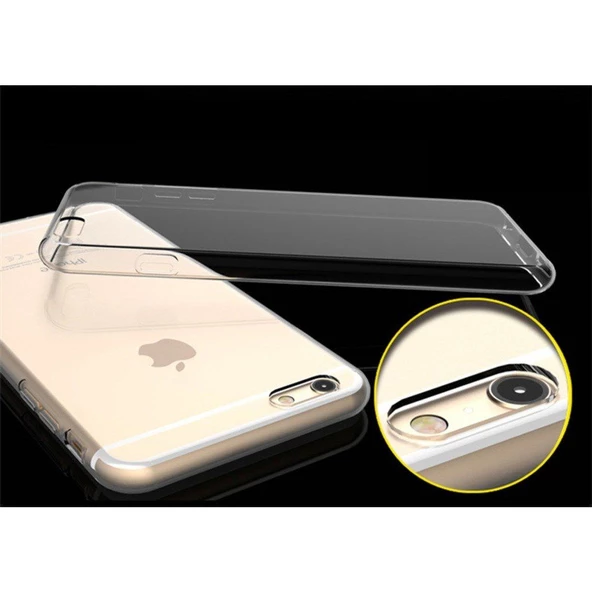 Apple iPhone 7 Ultra İnce Silikon 0.2mm Şeffaf Kılıf - 5