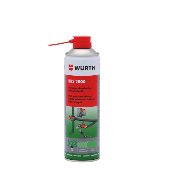 Würth Hhs 2000 Zincir Yağlama Sıvı Gres Spreyi 500 ML