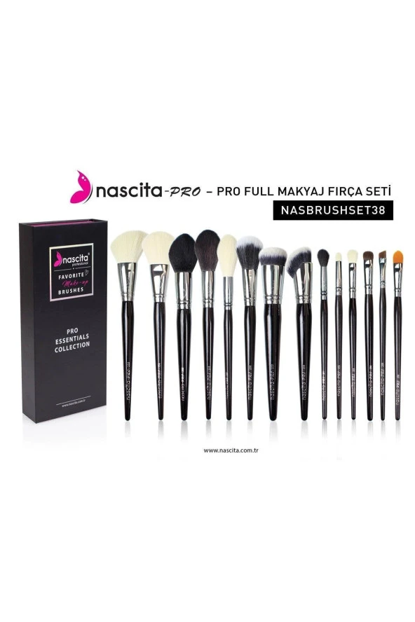 Pro Essentials Collection Fırça Seti 38