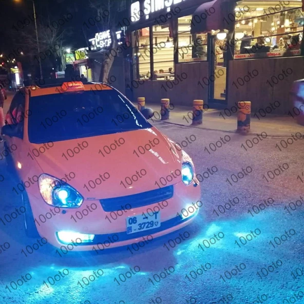 10oto Buz mavi Led Xenon 9000 LÜMEN şimşek etkili - 4