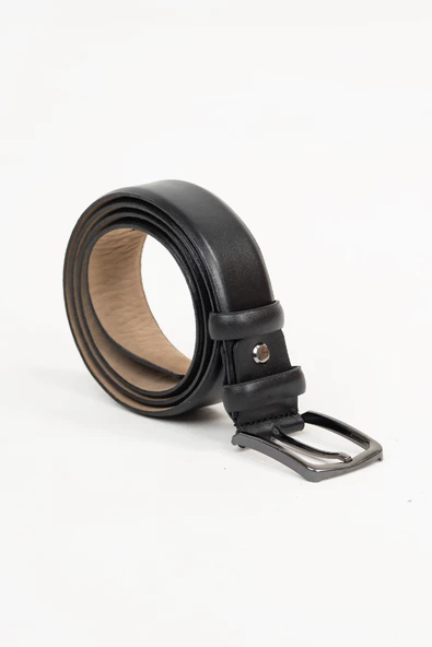 ANIL DERİ KUMAŞ PANTOLON KEMERİ - 6