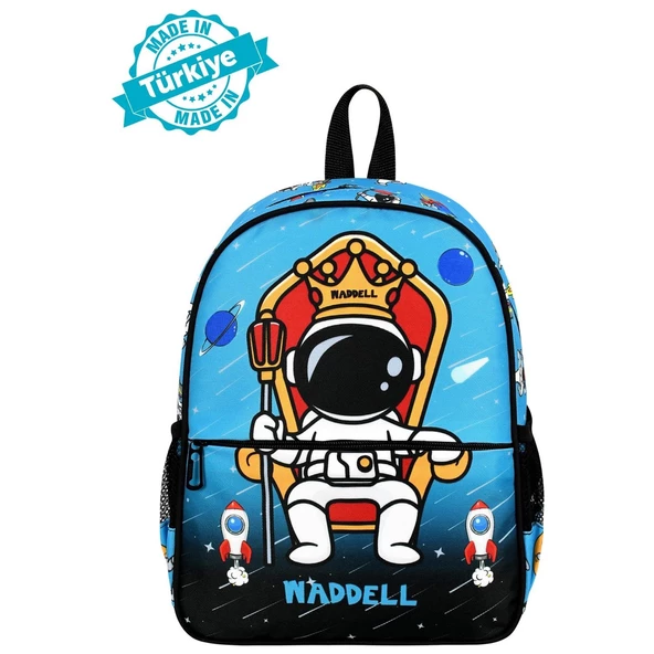 Waddell Astronot Desenli Anaokulu Kreş Sırt Çantası 24112 - 2