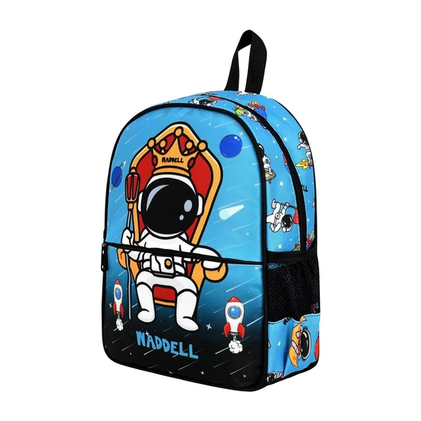 Waddell Astronot Desenli Anaokulu Kreş Sırt Çantası 24112 - 3