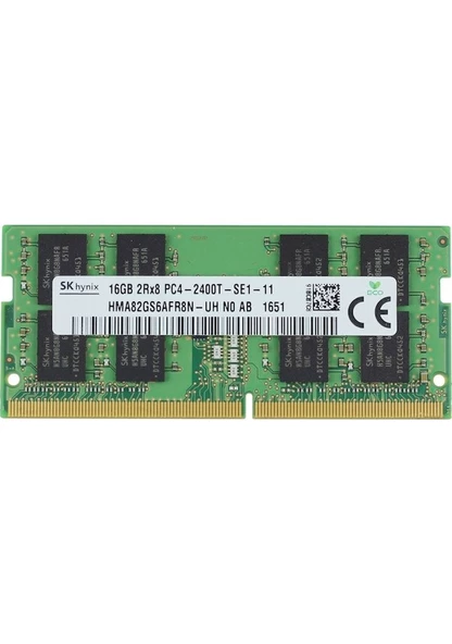 SK Hynix HMA82GS6AFR8N-UH 16 GB PC4-19200 DDR4 2400 MHz CL17 Laptop Ram