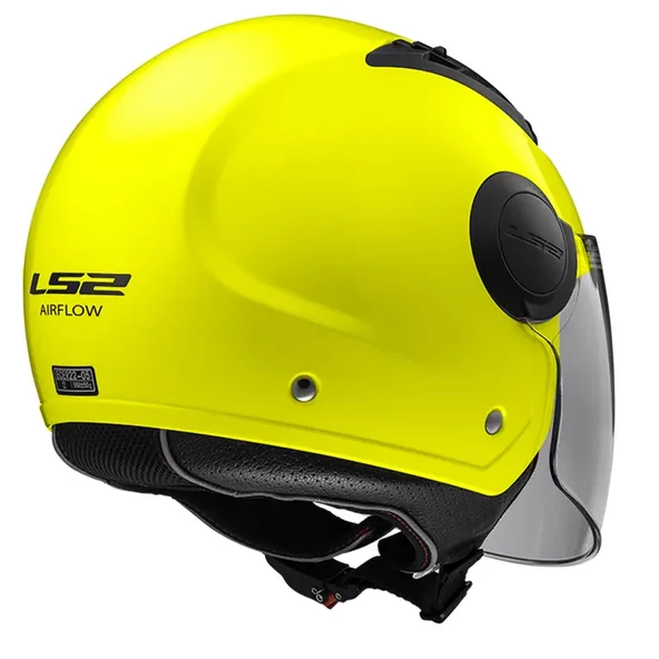 LS2 Airflow Açık Sarı Motosiklet Kaskı - 2