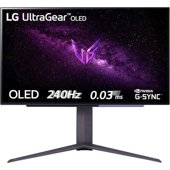 LG 27" 27GR95QE-B ULTRAGEAR 0.03Ms 240Hz QHD OLED GAMING MONITOR