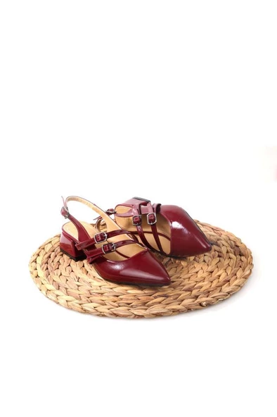 Papuçcity Wzy 02818 3,5 Cm Topuklu Kadın Stiletto Ayakkabı - 5