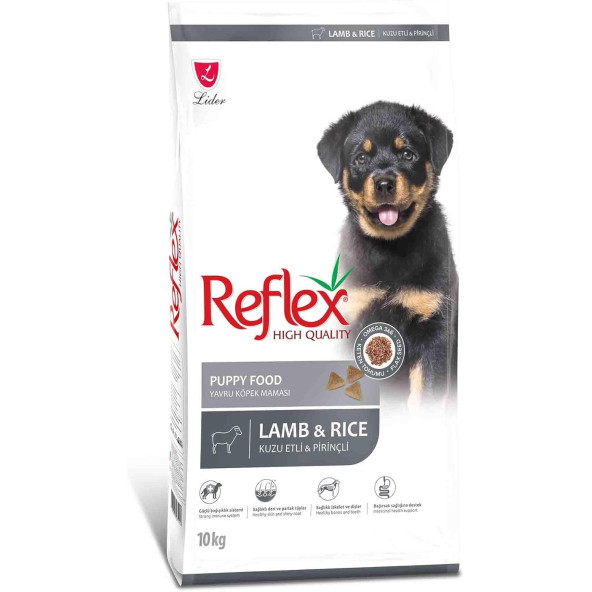 Reflex Kuzu Etli ve Pirinçli Yavru Köpek Maması 10 Kg