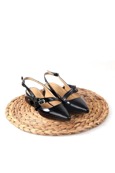 Papuçcity Wzy 02818 3,5 Cm Topuklu Kadın Stiletto Ayakkabı - 9