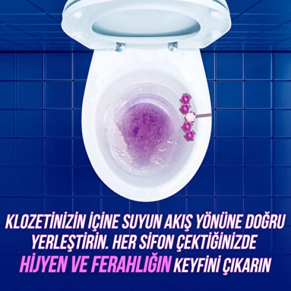 Domestos WC Blok 5'Li DuoPack Manolya 100 Gr - 6