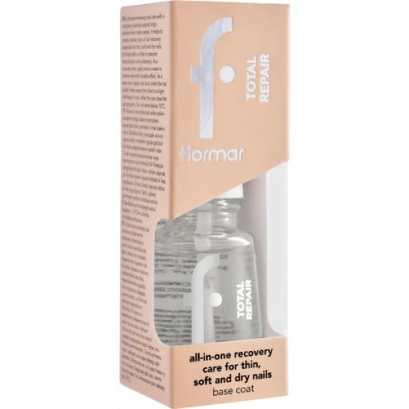 Flormar No More Breaks Besleyici & Kırılma Karşıtı Oje Bazı - Tırnak Cilası - 2