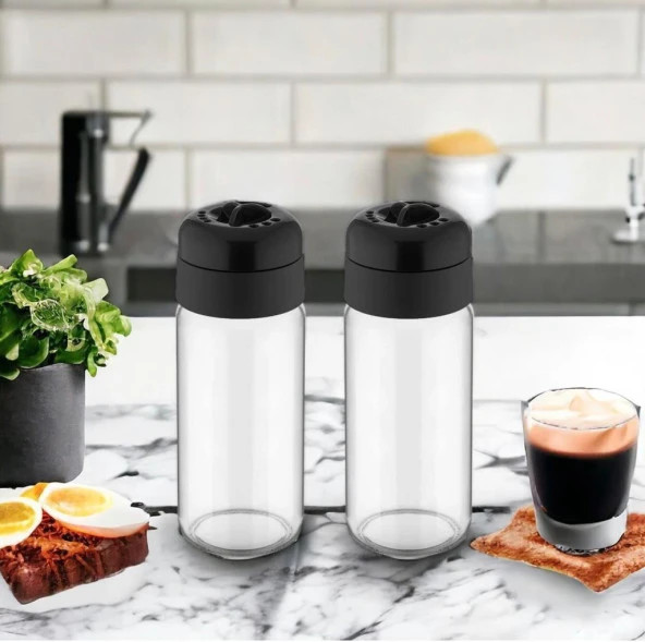 Kapris 6'lı Cam Baharatlık Seti 245 ml 00101 - 2