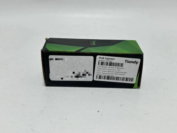 Tiandy PFT1201 Gigabit PoE Enjektör 60W - 7
