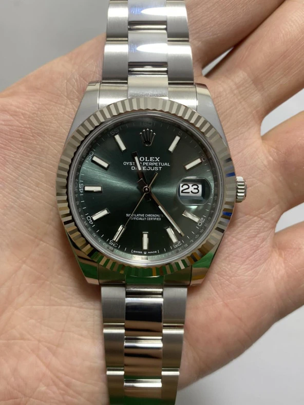 Rolex Datejust 41mm Oyster Kordon Erkek Kol Saati 126334 - 2