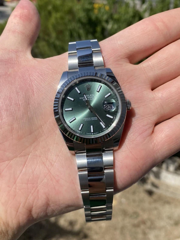 Rolex Datejust 41mm Oyster Kordon Erkek Kol Saati 126334 - 3
