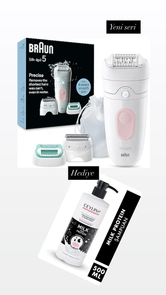 Braun Silk-Epil 5  Islak Kuru Epilasyon Aleti