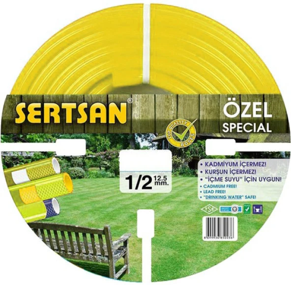 Sertsan Örgülü Hortum Şeffaf Eko 1/2'' 25 Mt - 3
