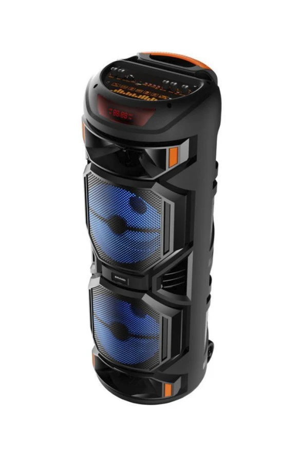 Torima D27 Siyah RGB Işıklı Mikrofonlu Kumandalı USB/TF/FM/MIC/BT Bluetooth Hoparlör - Resim 4