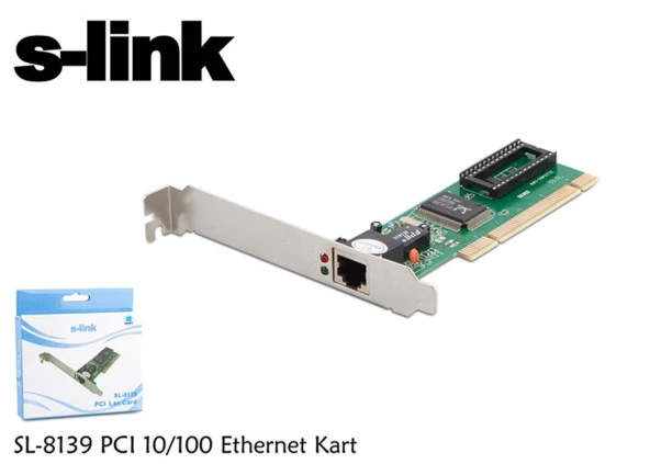 S-link Pcı 10-100 Erhernet Kart
