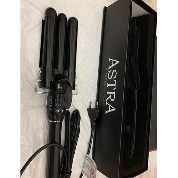 Astra F998B+ Plus Profesyonel 19 mm Su Dalgası Wag Maşa - 4