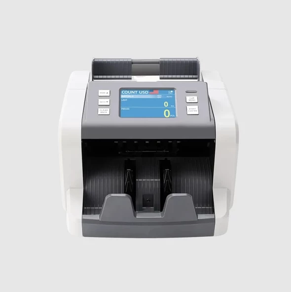 HesapliDepom HL-P80 Karışık Para Sayma Makinesi 6 Ülke Para Birimi TL, USD, EURO,GBP, CHF, RUB - 2