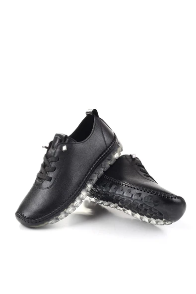 Voyager 9050 Kadın Günlük Hakiki Deri Ortopedik Ayakkabı - Resim 5