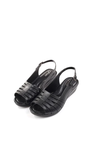 Papuç Sepeti 3785 Ortopedik Büyük Numara Kadın Günlük Sandalet - Resim 2