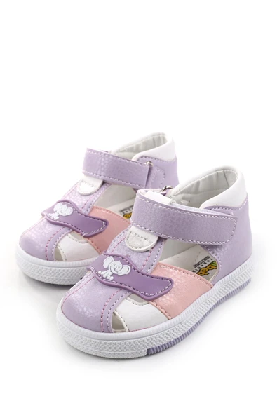 Şirin Bebe 3811 Ortopedik Taban Kız Çocuk Yazlık Ayakkabı Sandalet - Resim 6