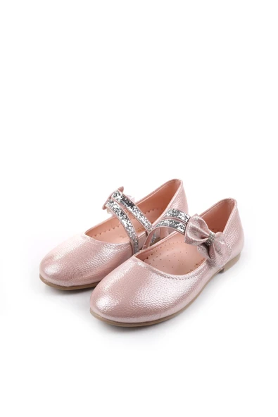 Papuç Sepeti 3891 Ortopedik Taban Kız Çocuk Babet Ayakkabı - Resim 5