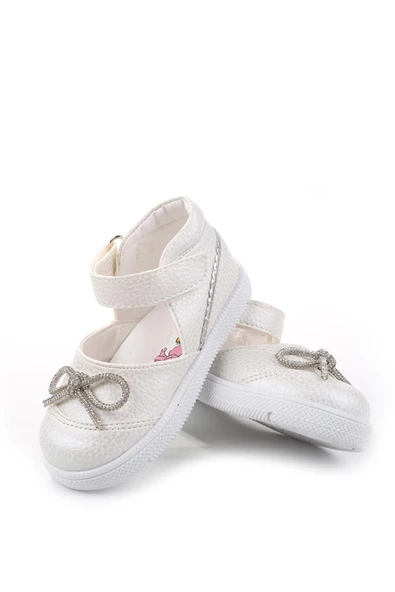 Şirin Bebe 3814 Ortopedik Kız Bebek İlk Adım Ayakkabı Sandalet - 10