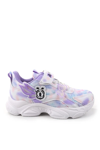 Alessio 034 Rahat Hafif Taban Kız Çocuk Spor Ayakkabı - Resim 2