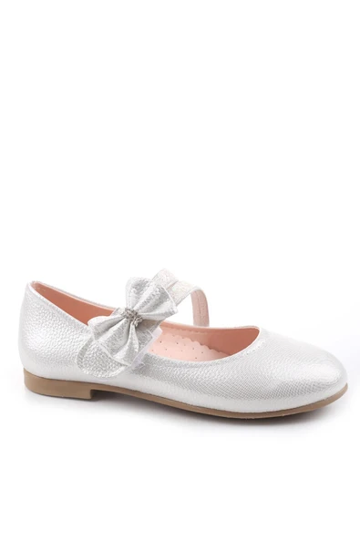 Papuç Sepeti 3891 Ortopedik Taban Kız Çocuk Babet Ayakkabı - Resim 1