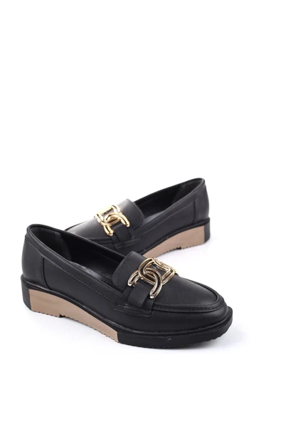 Le Guzzi 3851 Dolgu Topuk Günlük Kadın Ayakkabı - Resim 3