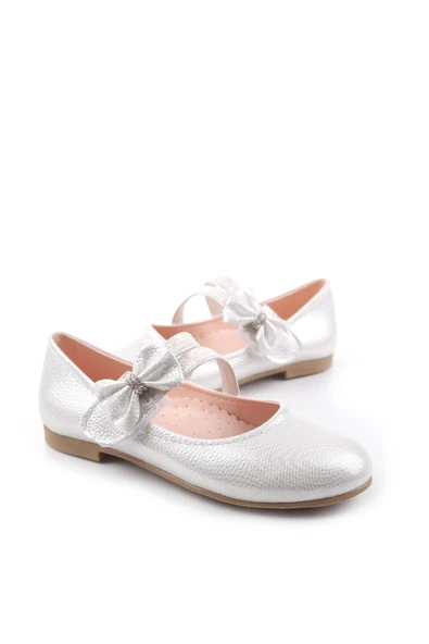 Papuç Sepeti 3891 Ortopedik Taban Kız Çocuk Babet Ayakkabı - Resim 4