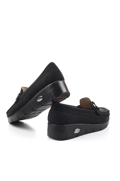 Koreli 3854 Dolgu Topuk Günlük Kadın Babet Ayakkabı - Resim 11