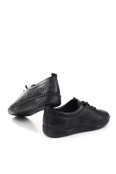 Tardelli 7000 Kadın Günlük Hakiki Deri Ortopedik Ayakkabı - Resim 4