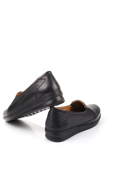 Papuç Sepeti 3771 Kadın Ortopedik Taban Deri Ayakkabı - Resim 6