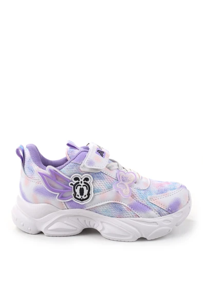 Alessio 034 Rahat Hafif Taban Kız Çocuk Spor Ayakkabı - Resim 3