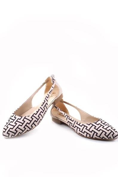 Papuç Sepeti Spr-3931 Günlük Kadın Babet Ayakkabı - Resim 6