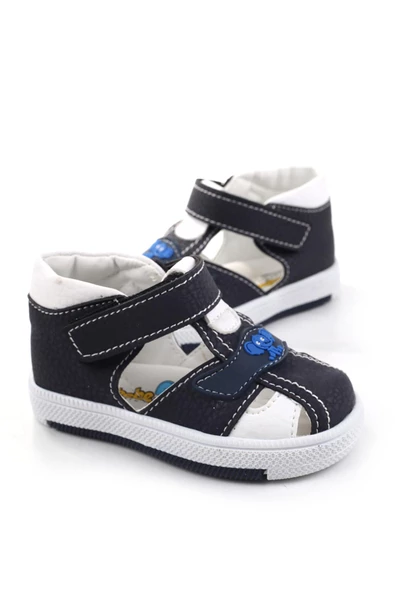 Şirin Bebe 3811 Ortopedik Erkek Bebek İlk Adım Ayakkabı Sandalet - 3