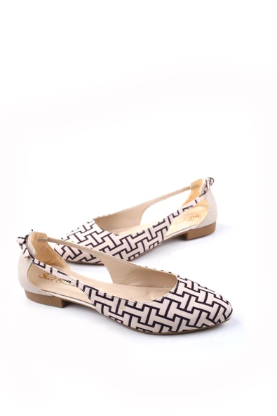 Papuç Sepeti Spr-3931 Günlük Kadın Babet Ayakkabı - Resim 2