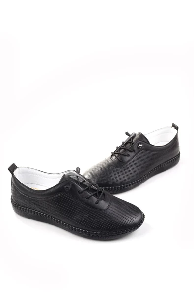 Tardelli 7000-1 Hakiki Deri Ortopedik Taban Kadın Ayakkabı ürün görseli 1