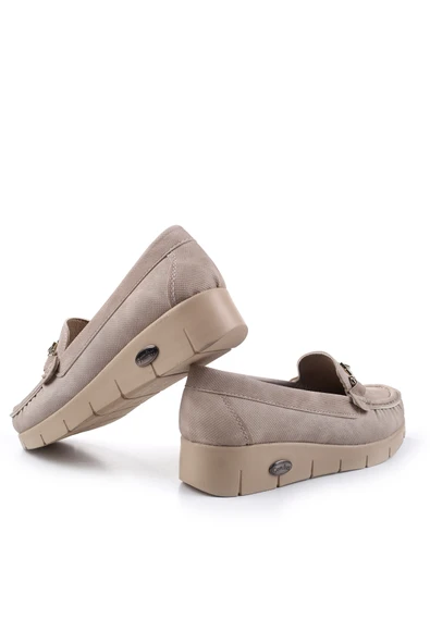 Koreli 3854 Dolgu Topuk Günlük Kadın Babet Ayakkabı - Resim 12