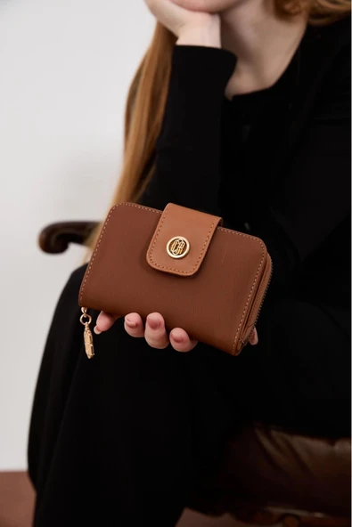 Cressberry 15010 Kadın Kapaklı Cüzdan - Resim 3