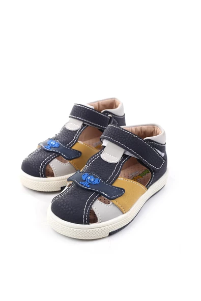 Şirin Bebe 3811 Ortopedik Taban Erkek Çocuk Yazlık Ayakkabı Sandalet - 6