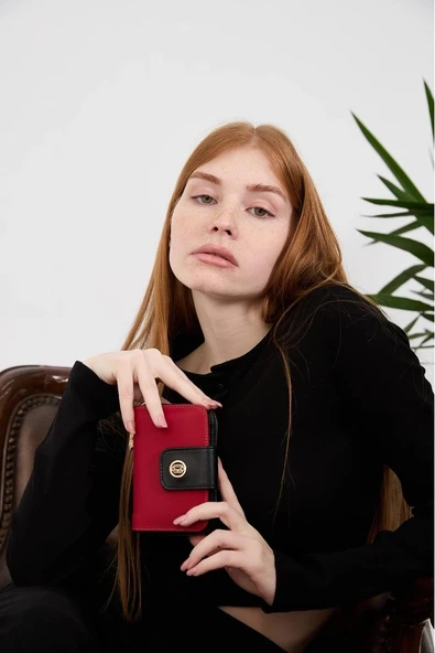 Cressberry 15010 Kadın Kapaklı Cüzdan - Resim 7