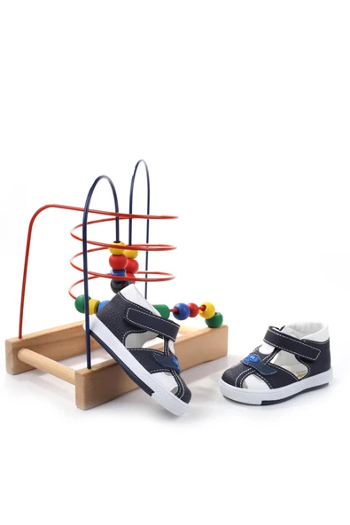 Şirin Bebe 3811 Ortopedik Taban Erkek Çocuk Yazlık Ayakkabı Sandalet - Resim 2