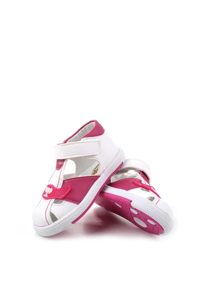Şirin Bebe 3811 Ortopedik Taban Kız Çocuk Yazlık Ayakkabı Sandalet - 5