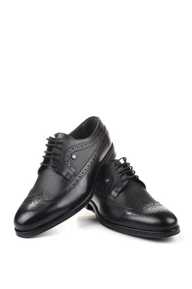 Fosco 2503 Erkek Hakiki Deri Bağcıklı Klasik Ayakkabı - Resim 5